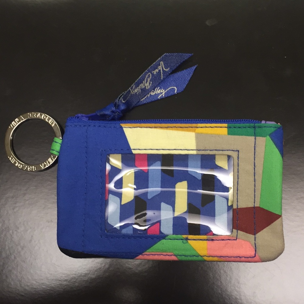 Vera Bradley Iconic Zip ID Case - Pop Art